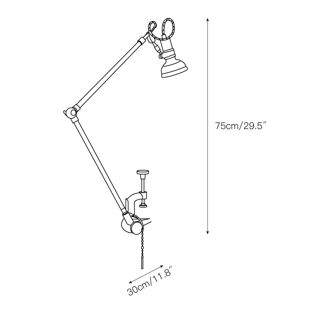 Lumina Articulated Table Lamp - Die-Cast Aluminum Precision Desk Lamp