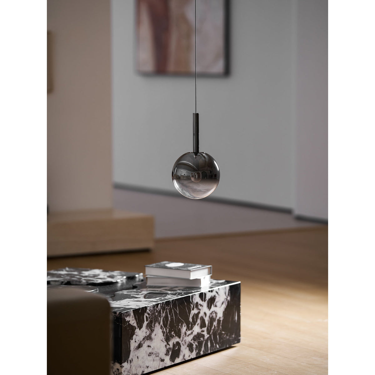 Luna Sospeso Cloud Pendant Lamp - Floating Glass LED Constellation Light