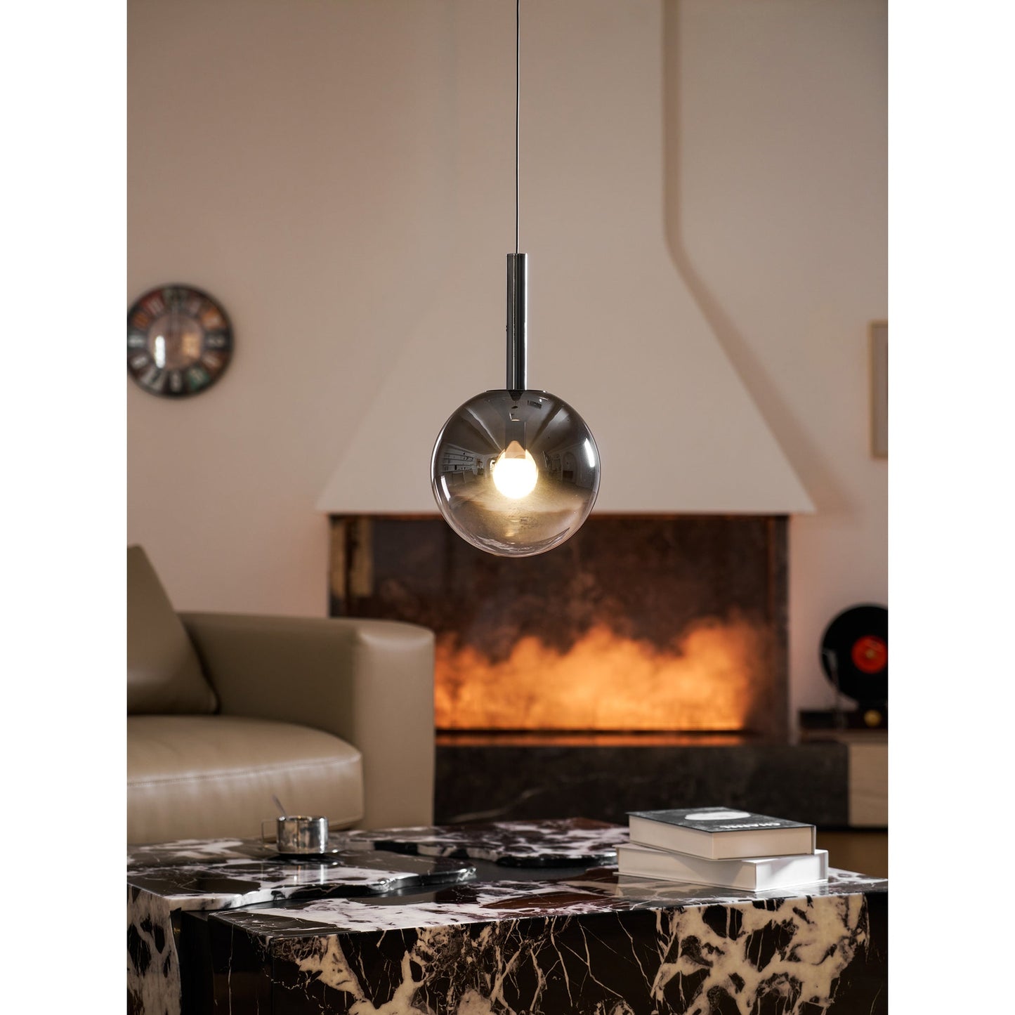 Luna Sospeso Cloud Pendant Lamp - Floating Glass LED Constellation Light