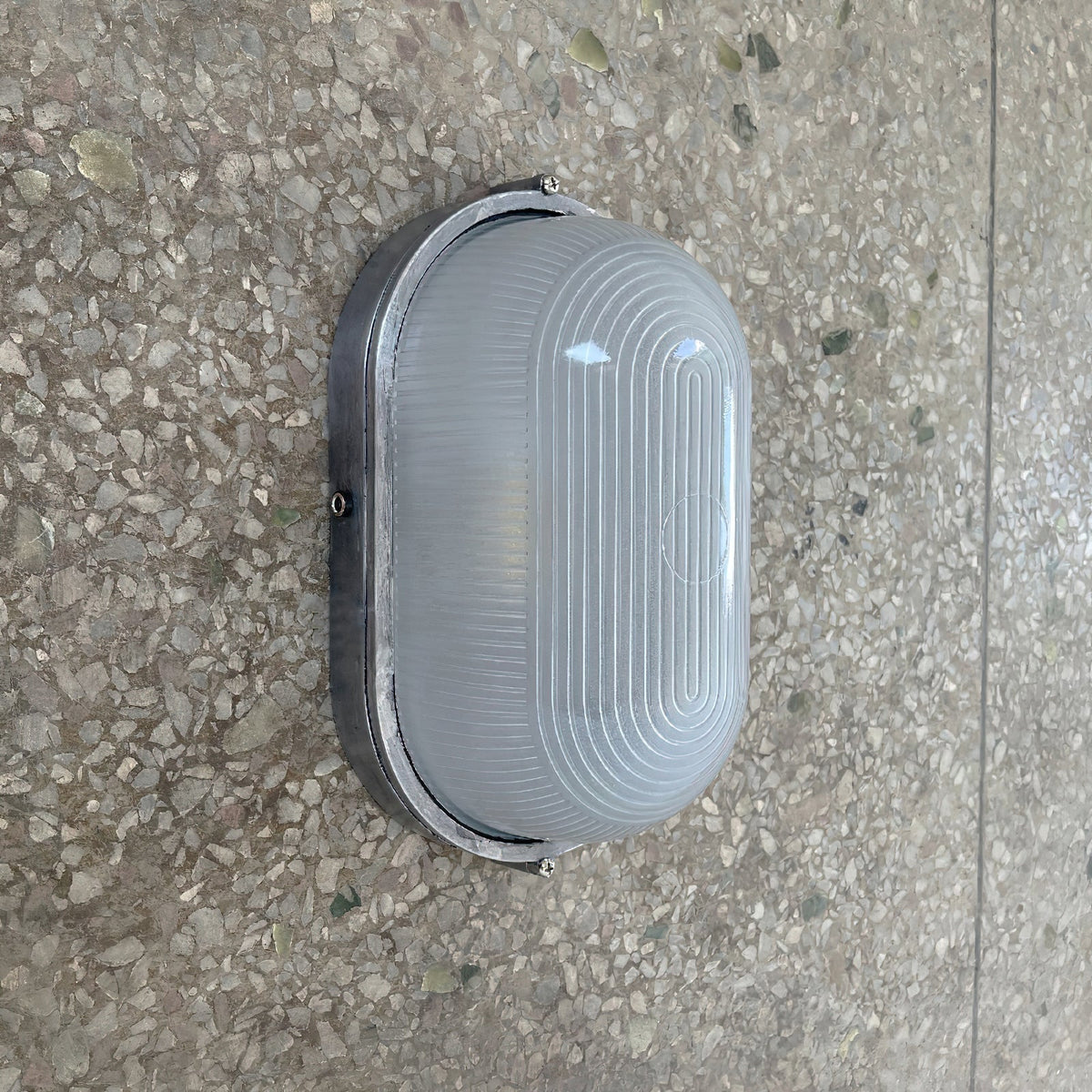Lutec Echo Sconce - Heavy-Duty Aluminum & Glass Outdoor Bulkhead Light