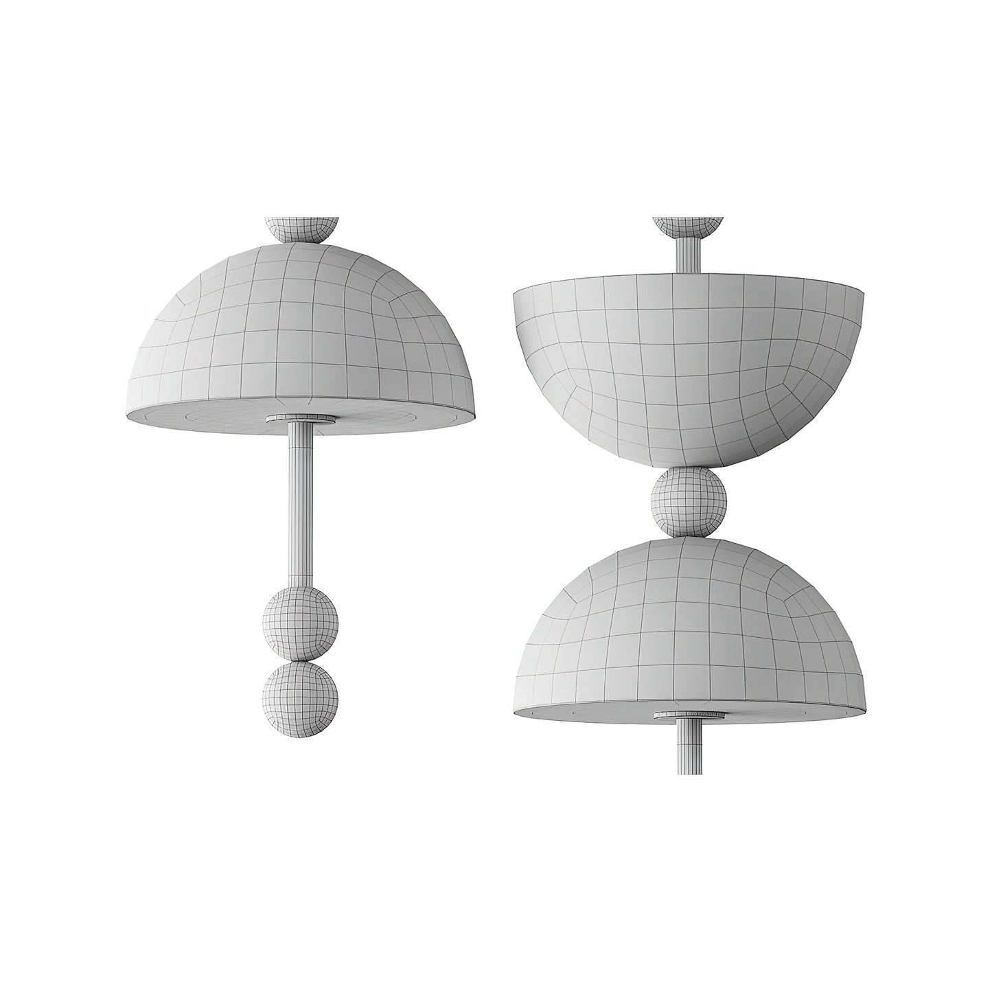 Lyra Alabaster Pendant Lamp - Natural Spanish Alabaster & Solid Brass LED Pendant