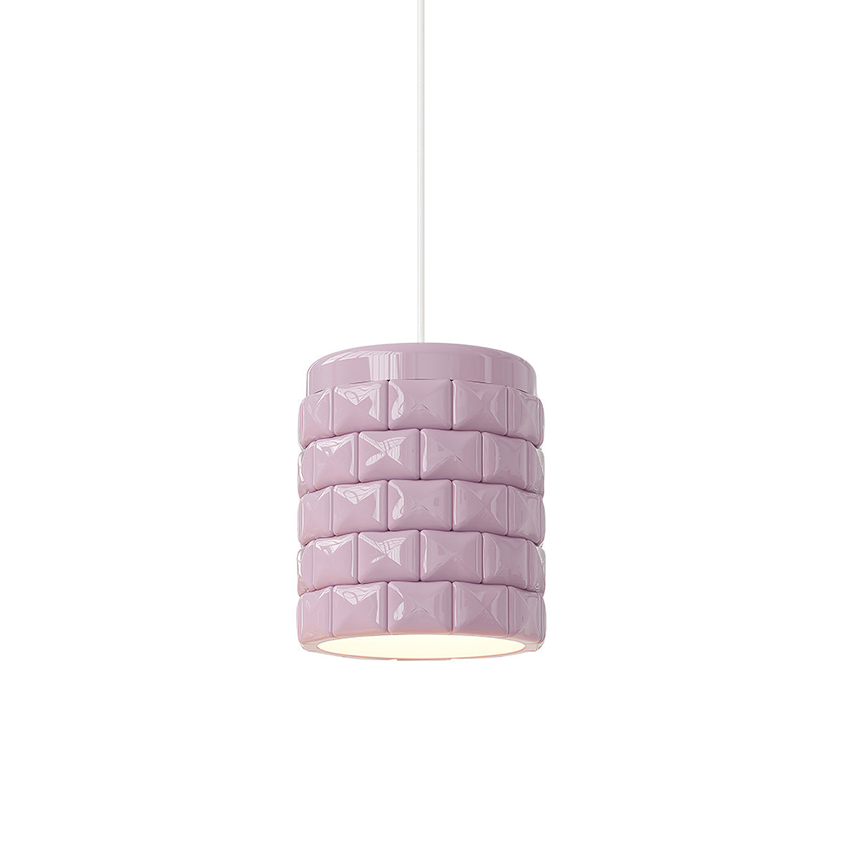 Lysne Girl Pendant Lamp - Modern Geometric Resin LED Pendant
