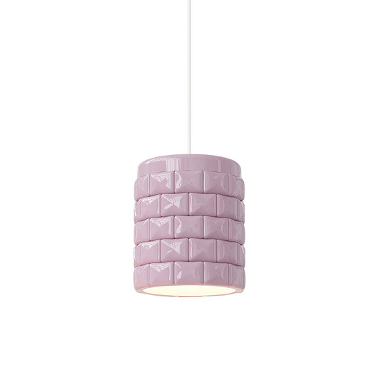 Lysne Girl Pendant Lamp - Modern Geometric Resin LED Pendant
