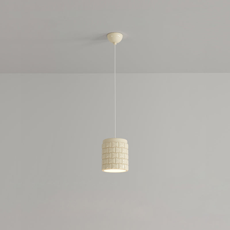 Lysne Girl Pendant Lamp - Modern Geometric Resin LED Pendant