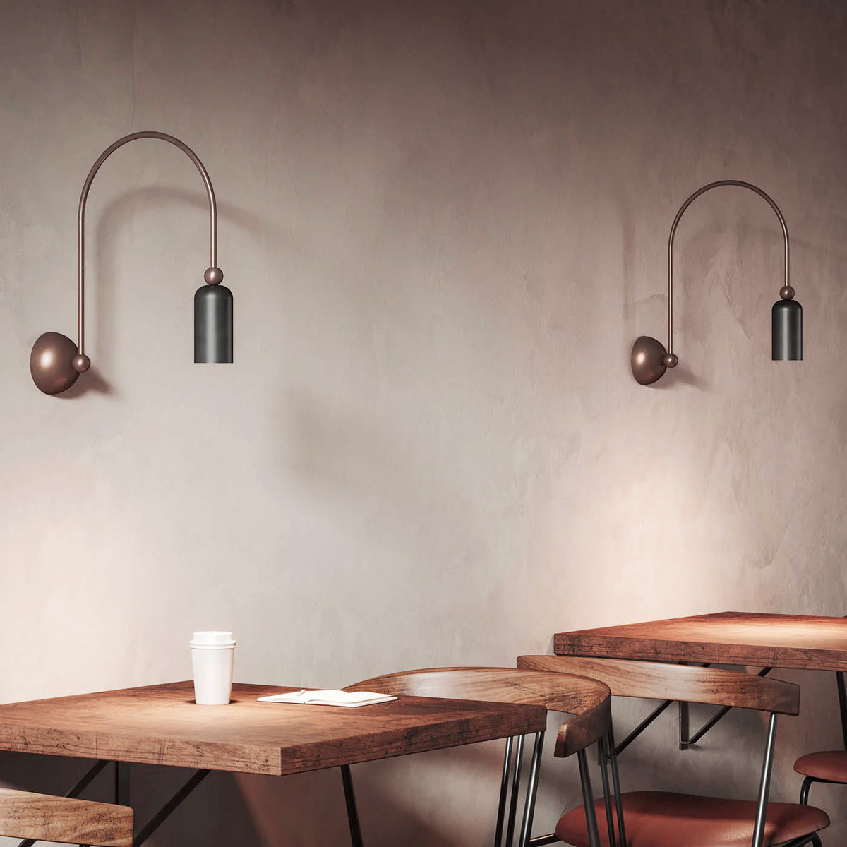 Madame Wall Lamp - Sculptural Metal Figuration Sconce