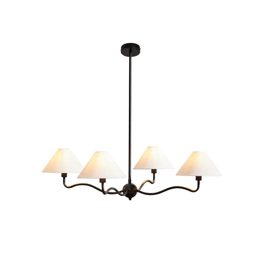 Madelyn Chandelier - Sculptural Crystal Bird & Brass Pendant Light