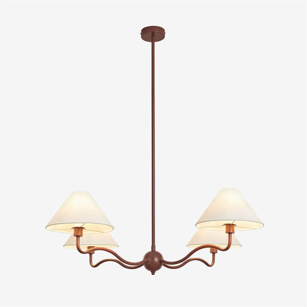 Madelyn Chandelier - Sculptural Crystal Bird & Brass Pendant Light