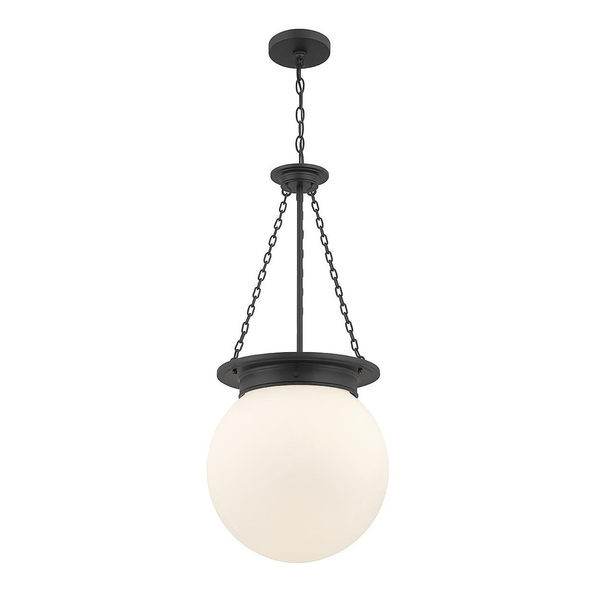 Manor Pendant Lamp - Refined Brass & Glass Architectural Pendant