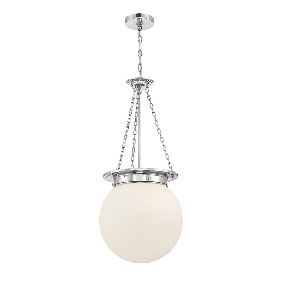 Manor Pendant Lamp - Refined Brass & Glass Architectural Pendant