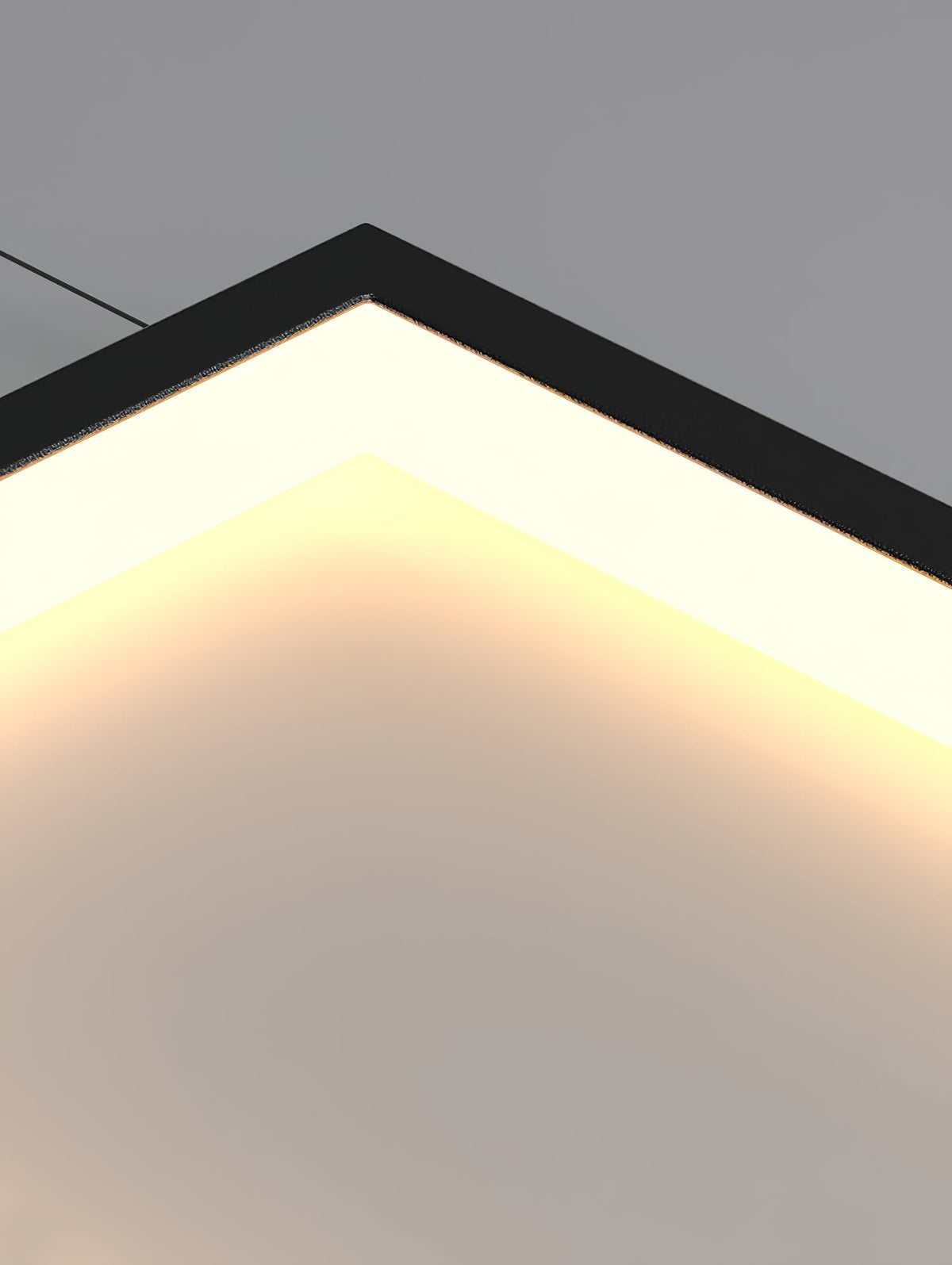 Marazi LED Pendant Light - Tiered Geometric Aluminum Linear Chandelier
