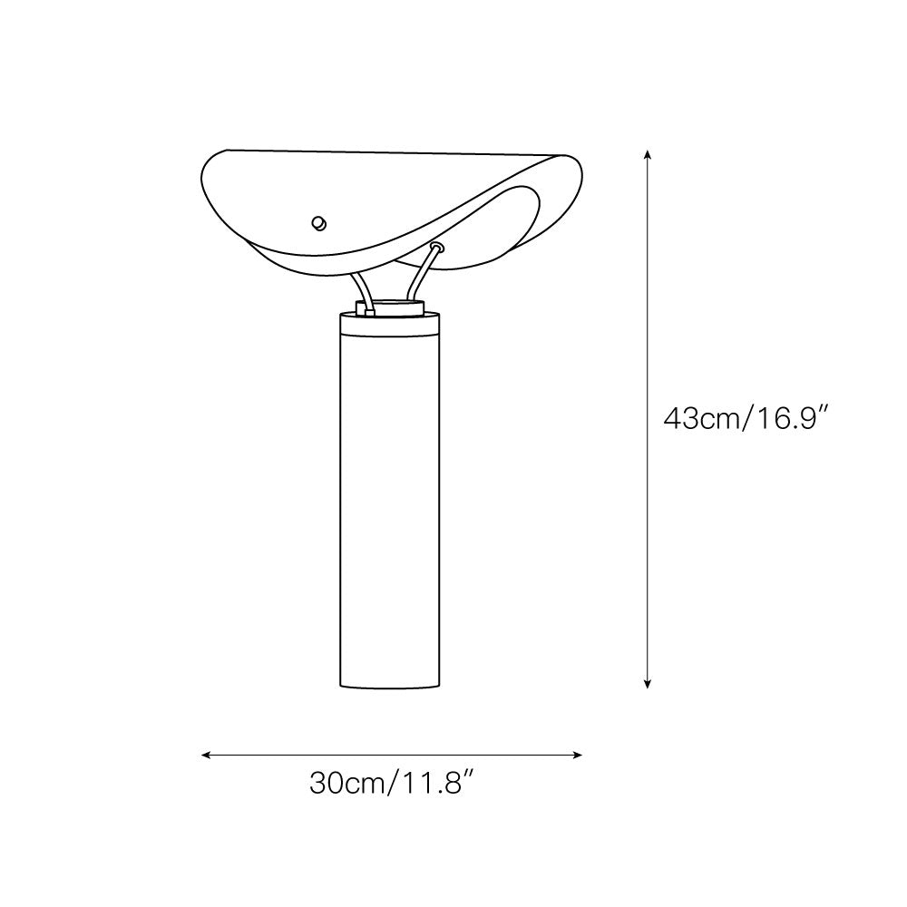 Sompex Marble Table Lamp - Natural Stone & Travertine Desk Light | Modern Dimmable LED Table Lamp