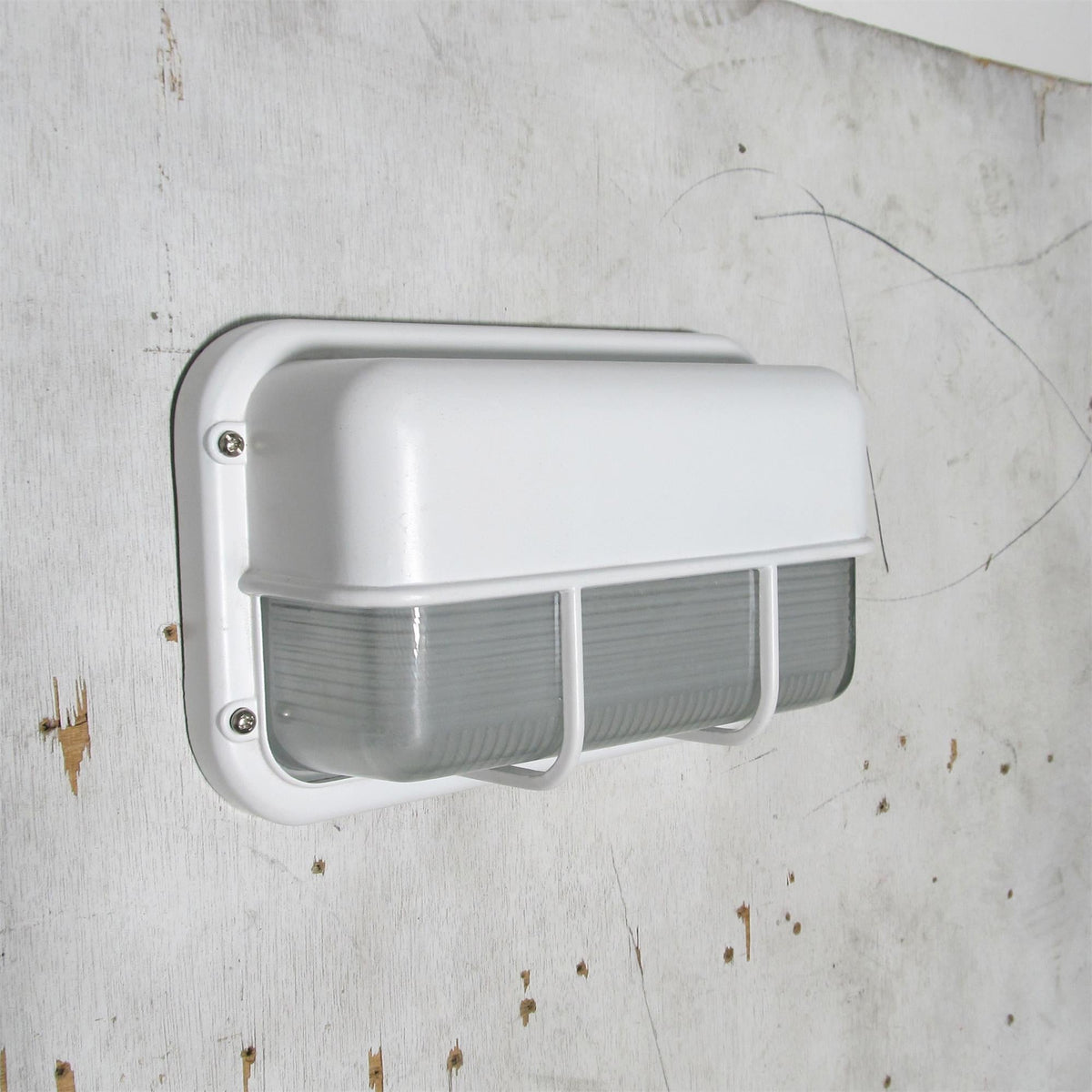 Marine Outdoor Sconce - Weatherproof Aluminum Nautical Bulkhead Light
