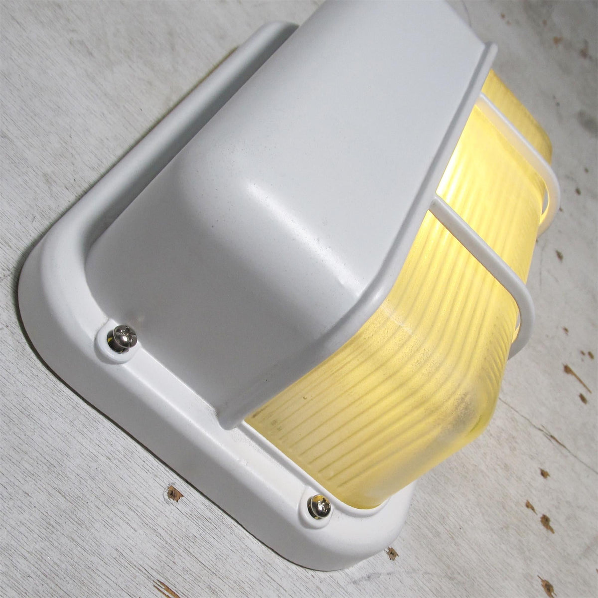 Marine Outdoor Sconce - Weatherproof Aluminum Nautical Bulkhead Light