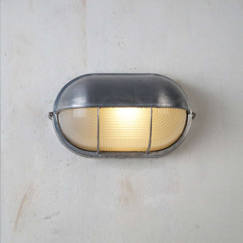 Marine Outdoor Sconce - Weatherproof Aluminum Nautical Bulkhead Light