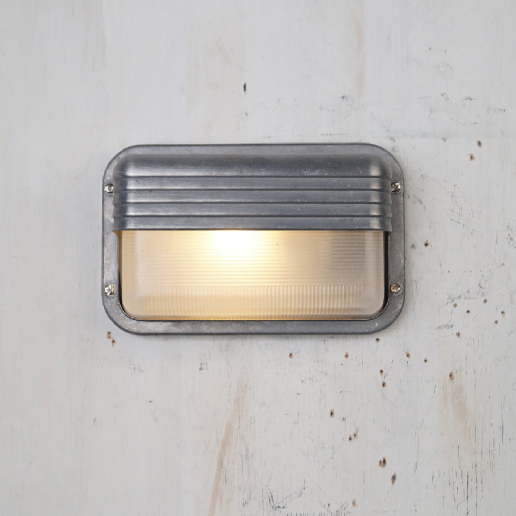 Marine Outdoor Sconce - Weatherproof Aluminum Nautical Bulkhead Light