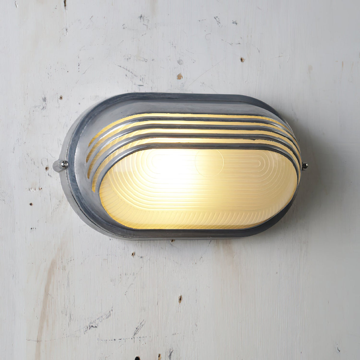 Marine Outdoor Sconce - Weatherproof Aluminum Nautical Bulkhead Light