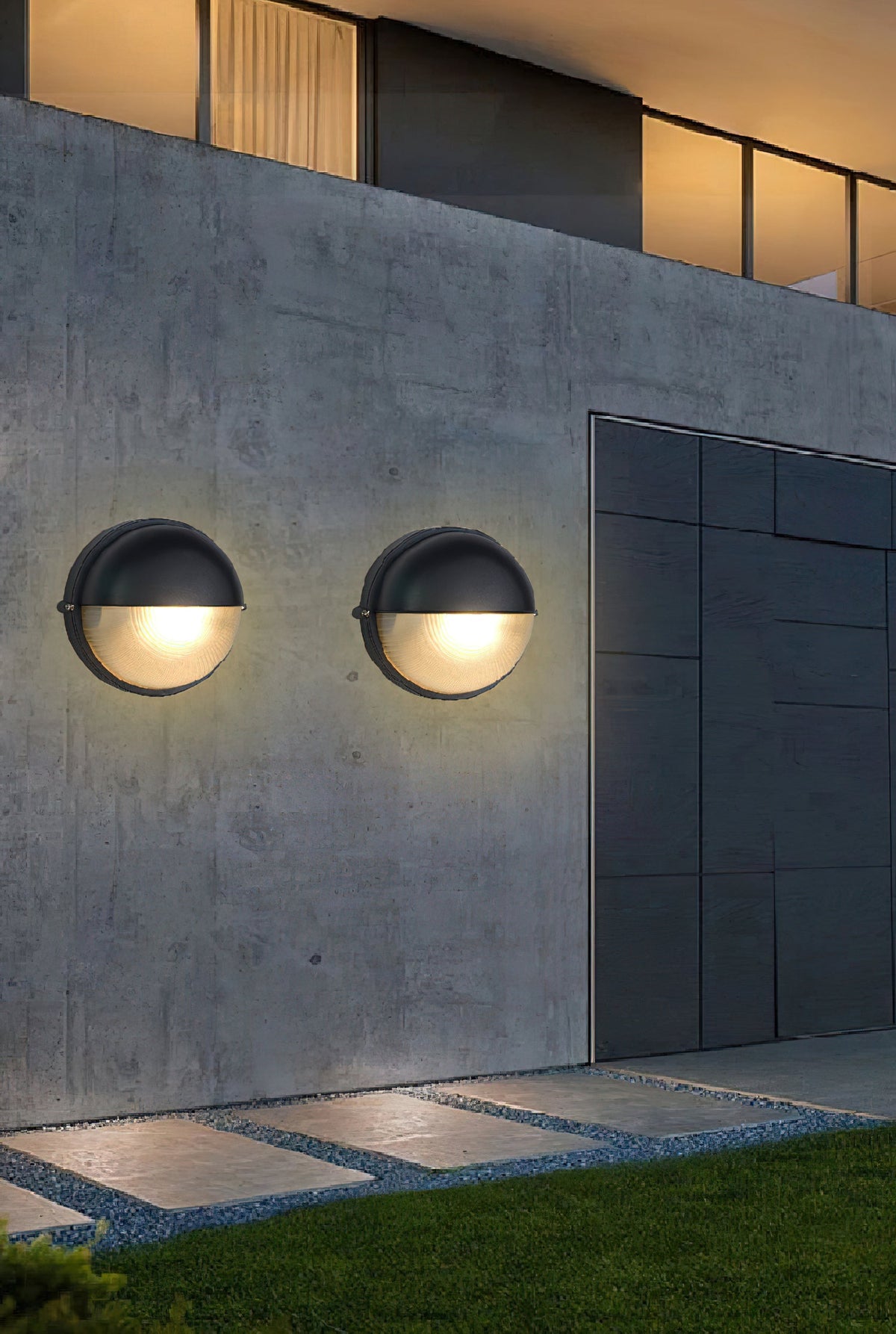 Marine Outdoor Sconce - Weatherproof Aluminum Nautical Bulkhead Light