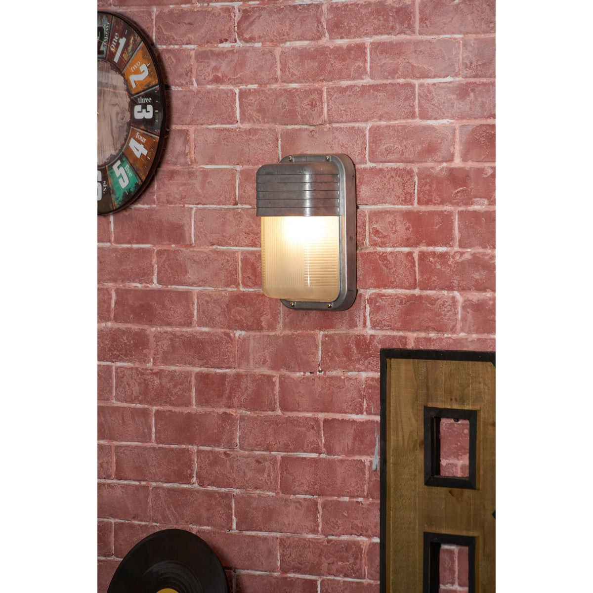 Marine Outdoor Sconce - Weatherproof Aluminum Nautical Bulkhead Light