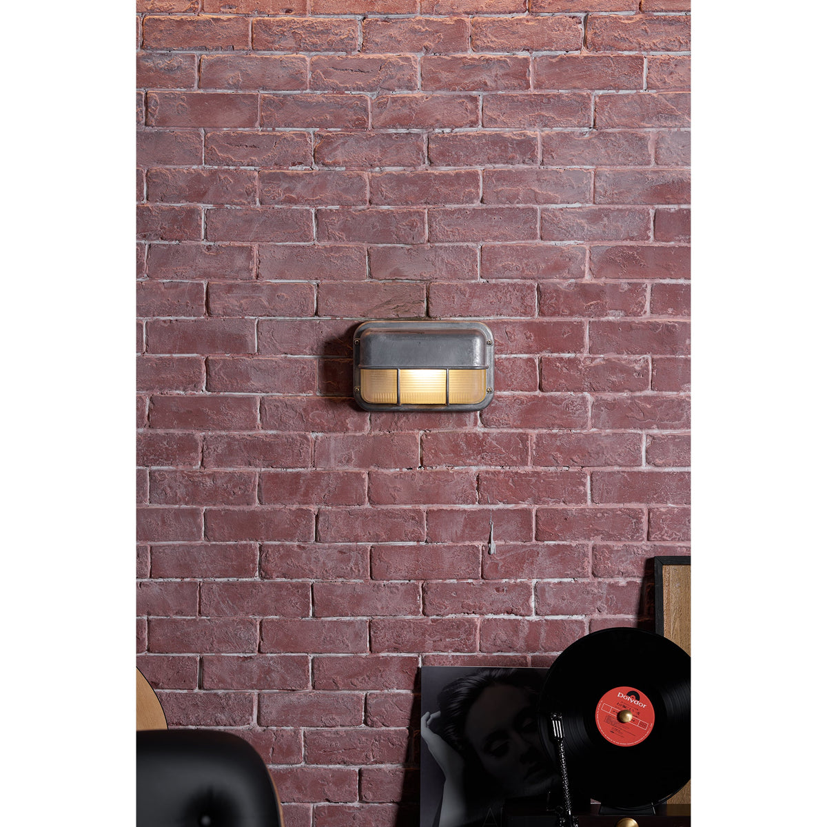 Marine Outdoor Sconce - Weatherproof Aluminum Nautical Bulkhead Light