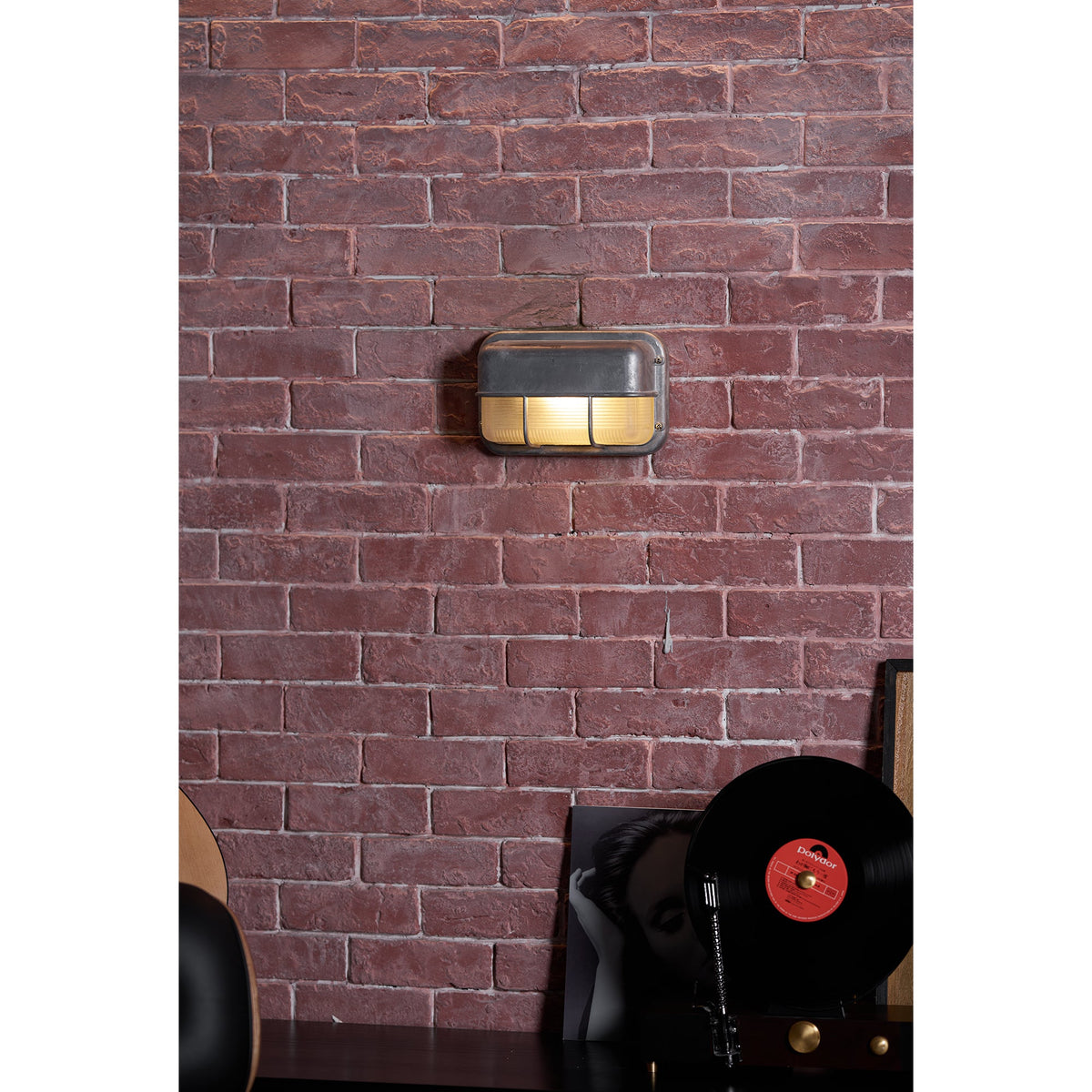 Marine Outdoor Sconce - Weatherproof Aluminum Nautical Bulkhead Light
