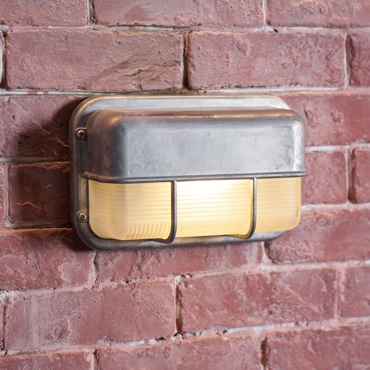 Marine Outdoor Sconce - Weatherproof Aluminum Nautical Bulkhead Light