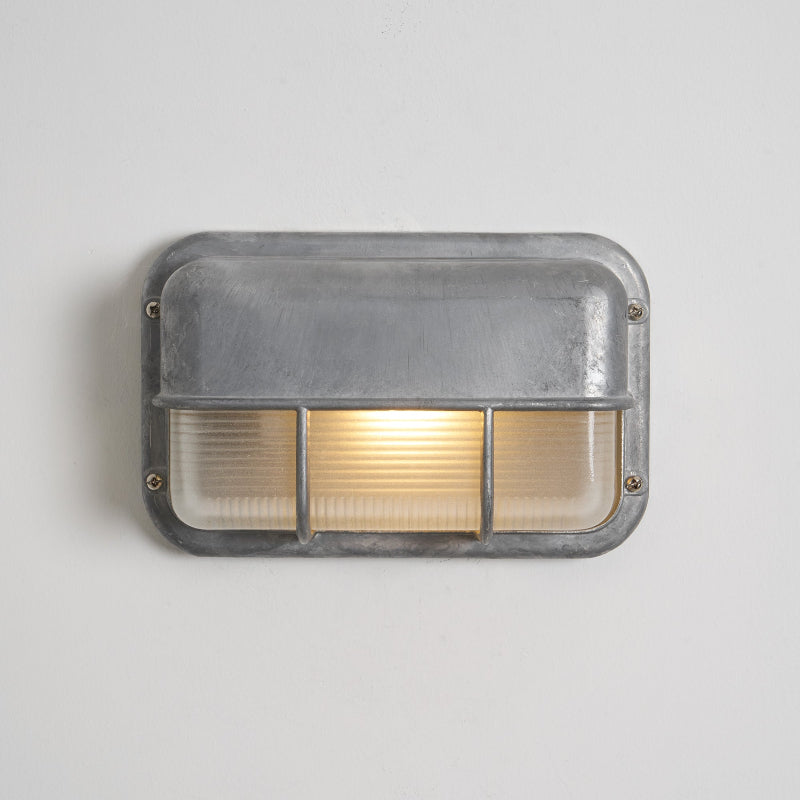 Marine Outdoor Sconce - Weatherproof Aluminum Nautical Bulkhead Light