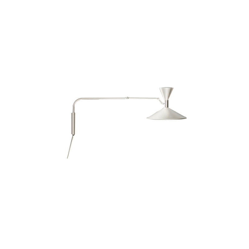 Marseille Swing Arm Plug-in Sconce - Adjustable Metal Task Wall Light