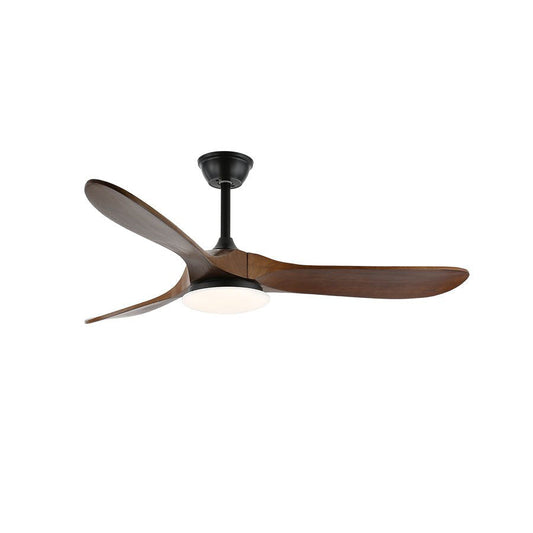 Maverick Ceiling Fan Light - Solid Wood Blades & DC Motor LED Fan