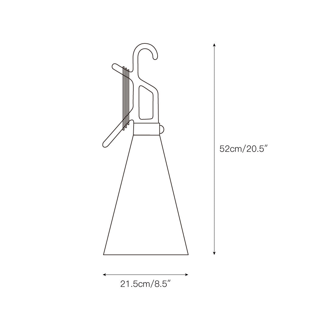 Mayday Portable Table & Hook Lamp - Multifunctional Utility Light
