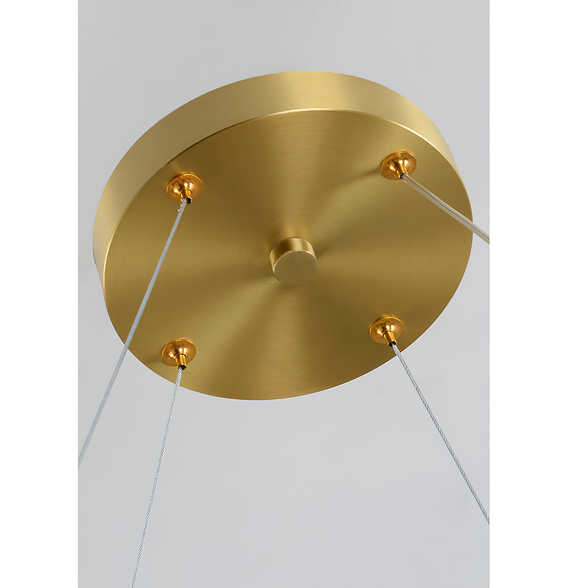 Maytoni Chandelier - Retro-Chic Brass & Spherical Alabaster Cloud Pendant