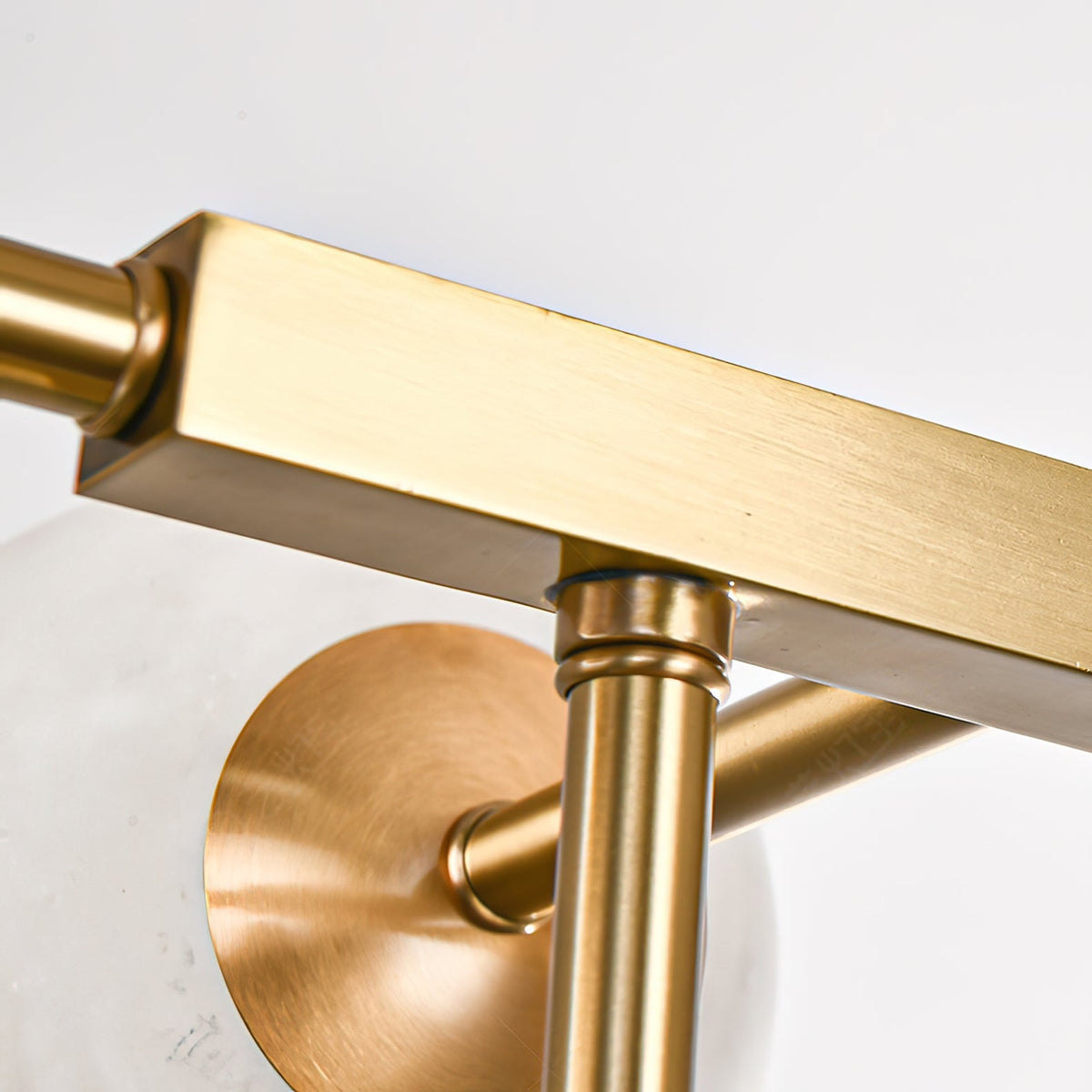 Maytoni Uva Alabaster Chandelier - Brass & Spanish Alabaster Linear Pendant