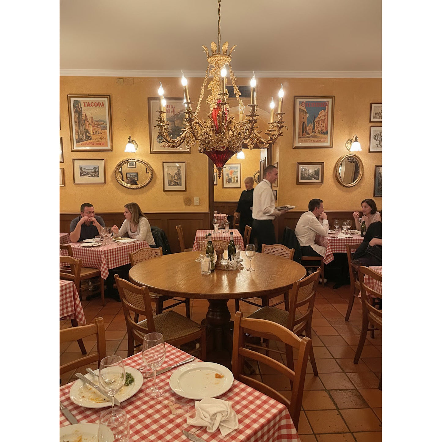 Mazarin Chandelier - Classical Solid Brass & Glass Candelabra Chandelier
