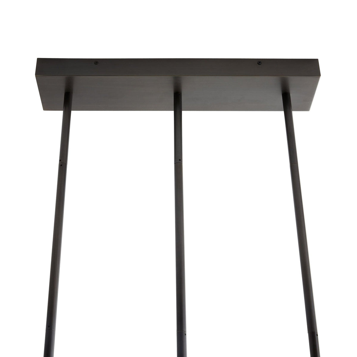 Megalith Alabaster Pendant Lamp - Black Iron & Translucent Stone LED Light