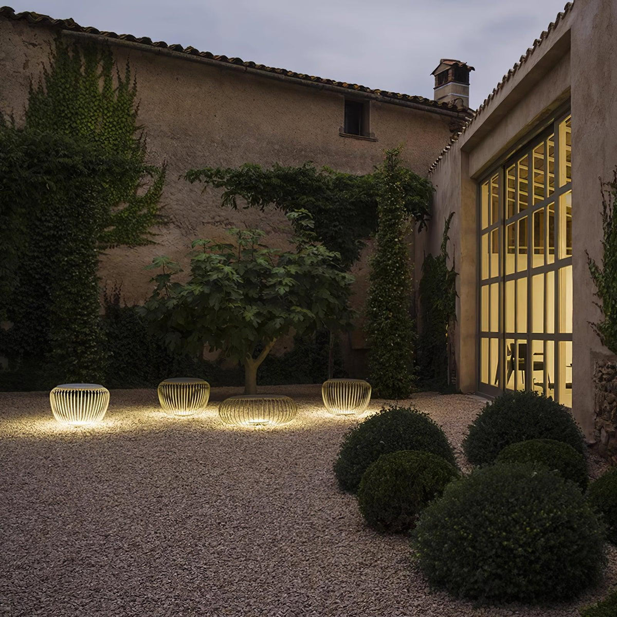 Meridiano Garden Outdoor Light - IP65 Waterproof LED Circular Accent