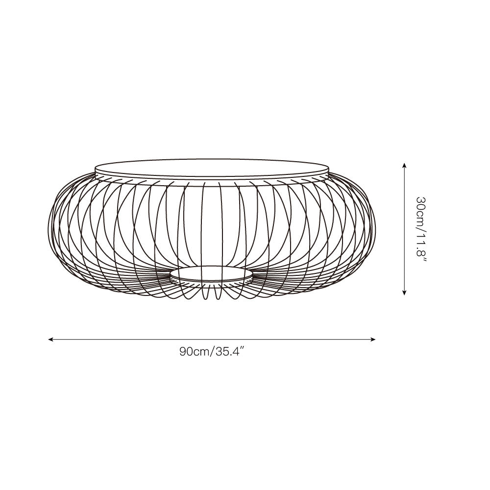 Meridiano Garden Outdoor Light - IP65 Waterproof LED Circular Accent