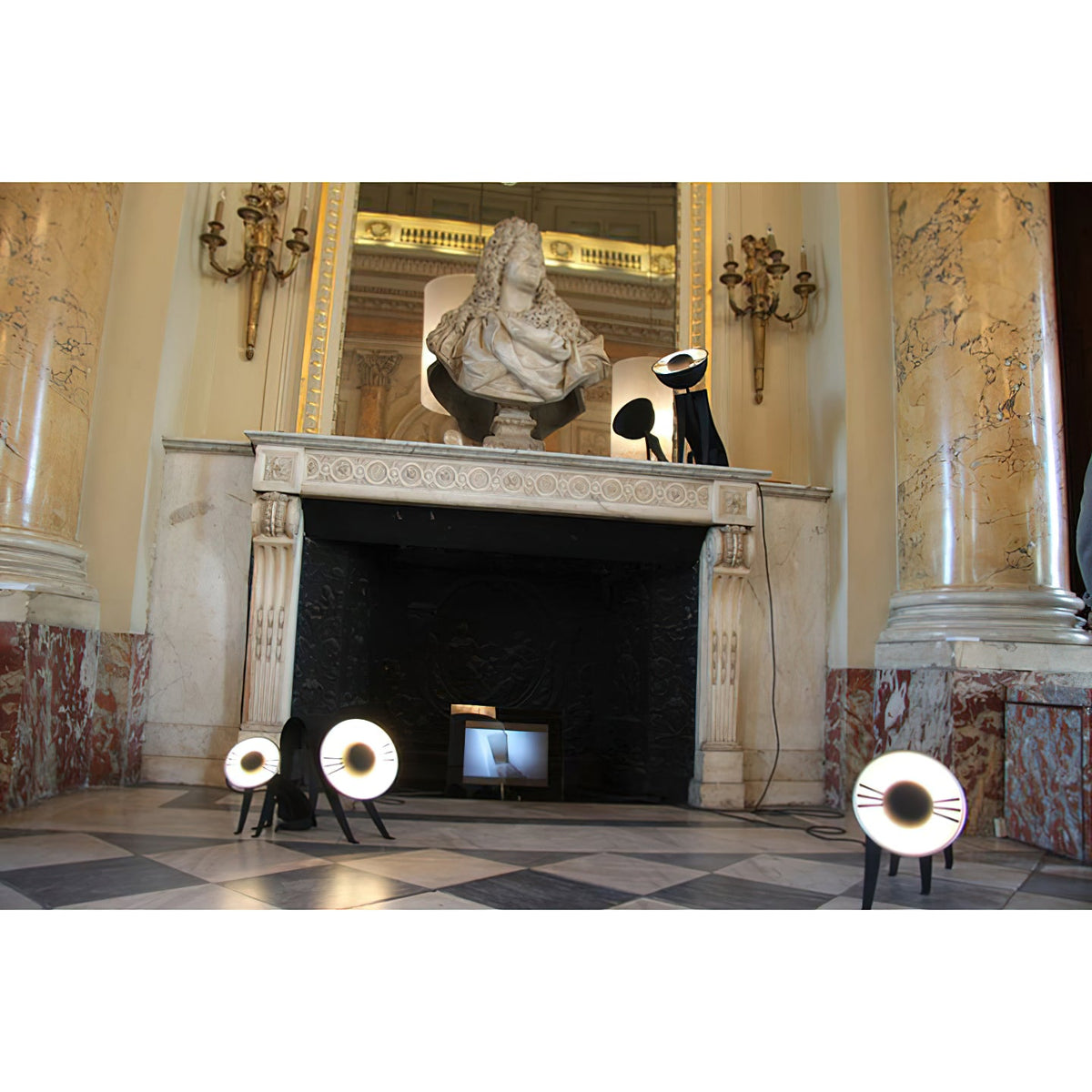 Micha Cat Table Lamp - Playful Metallic Feline Accent Light