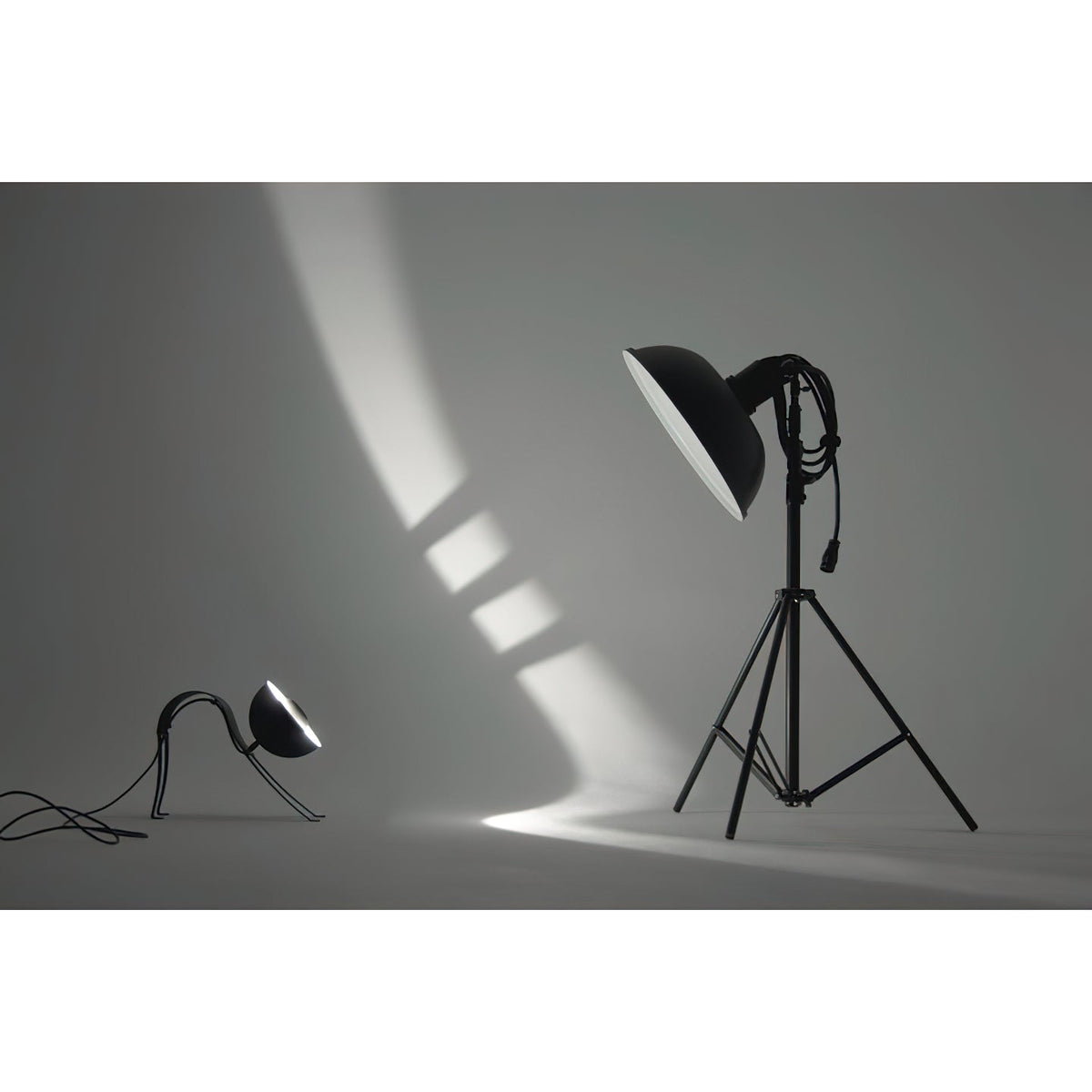Micha Cat Table Lamp - Playful Metallic Feline Accent Light