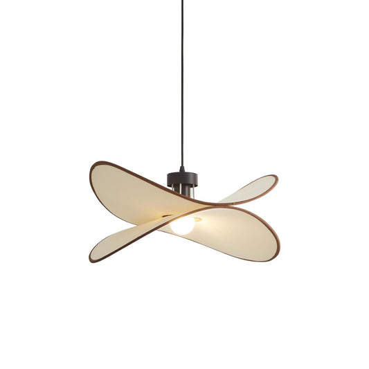 Miley Pendant Lamp - Wabi-Sabi Fabric Shade & Metal Accent Light