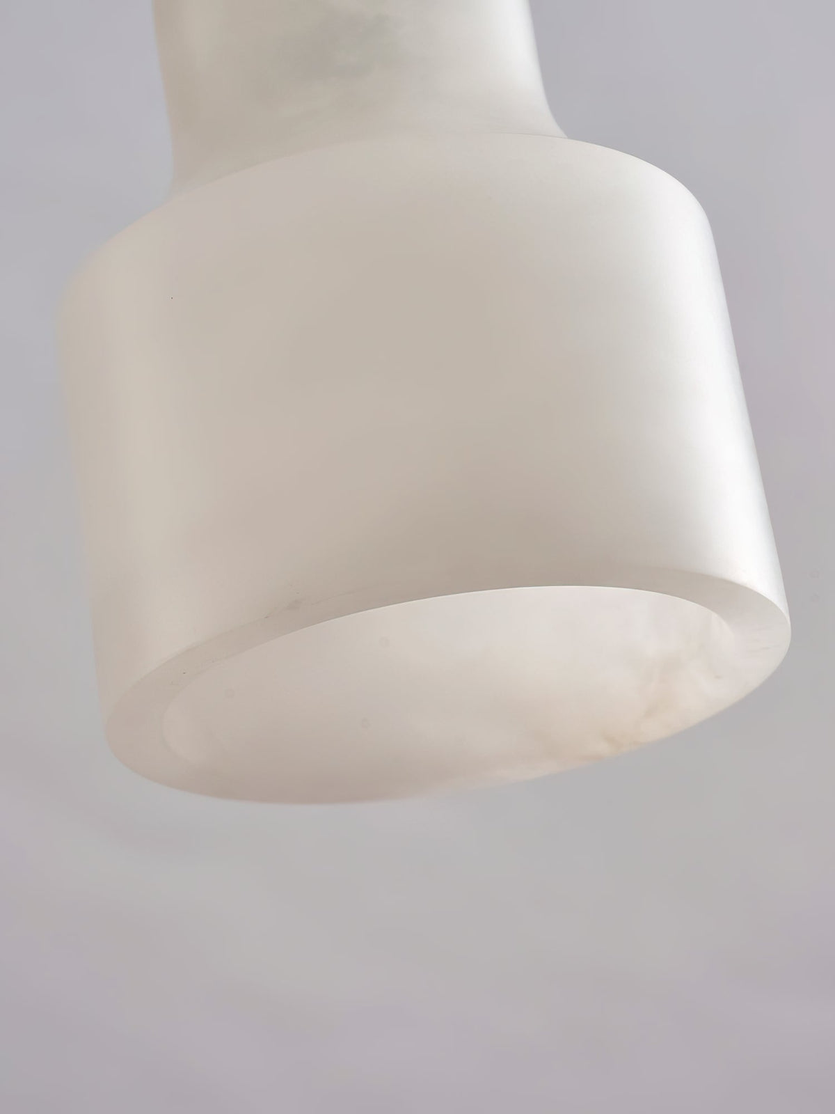 Millson Alabaster Pendant Light - Natural Stone Globe & Brass Fitting