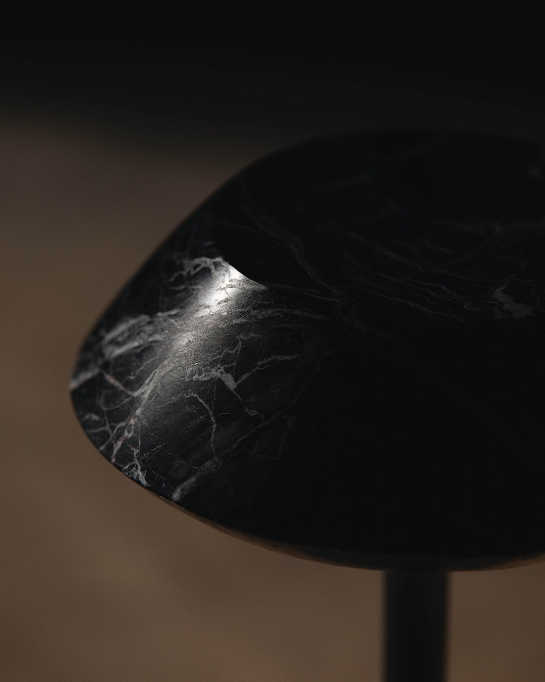 Mini Fiore Cordless Table Lamp - Rechargeable Marble & Aluminium Accent Light
