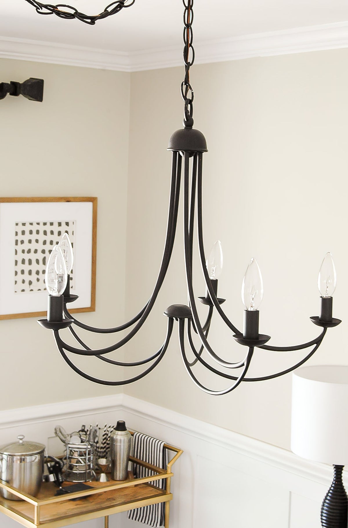 Mirren Chandelier - Imperial Bronze & Brass Candelabra Chandelier