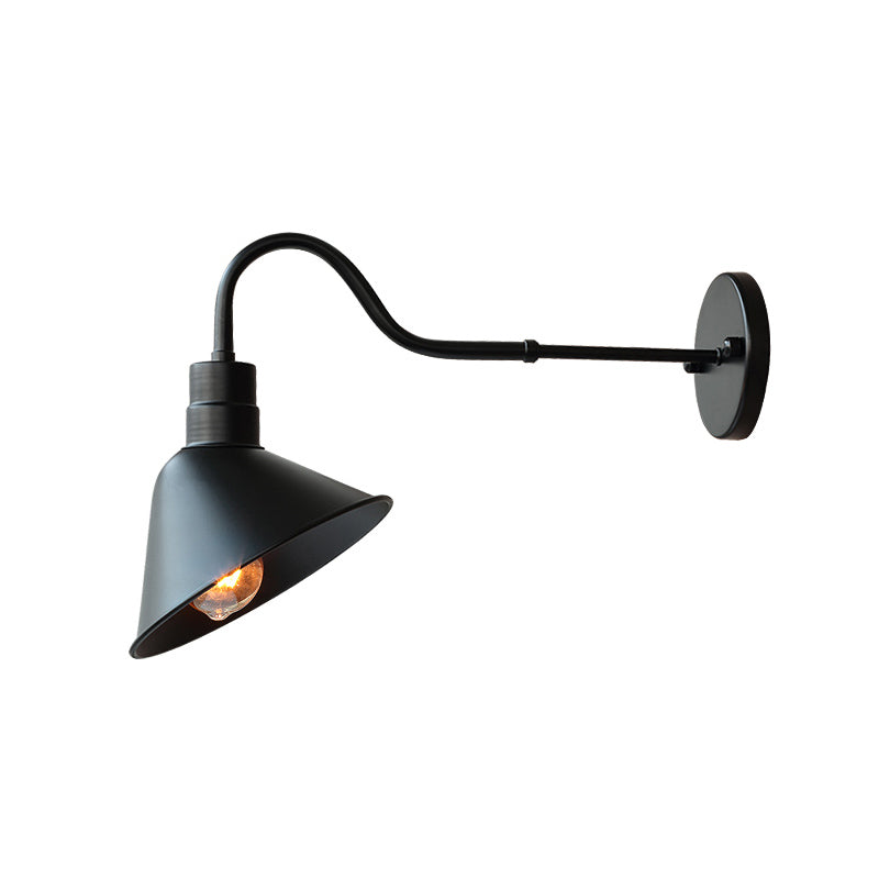Moddeny Wall Lamp - Mid-Century Country Wrought Iron Sconce