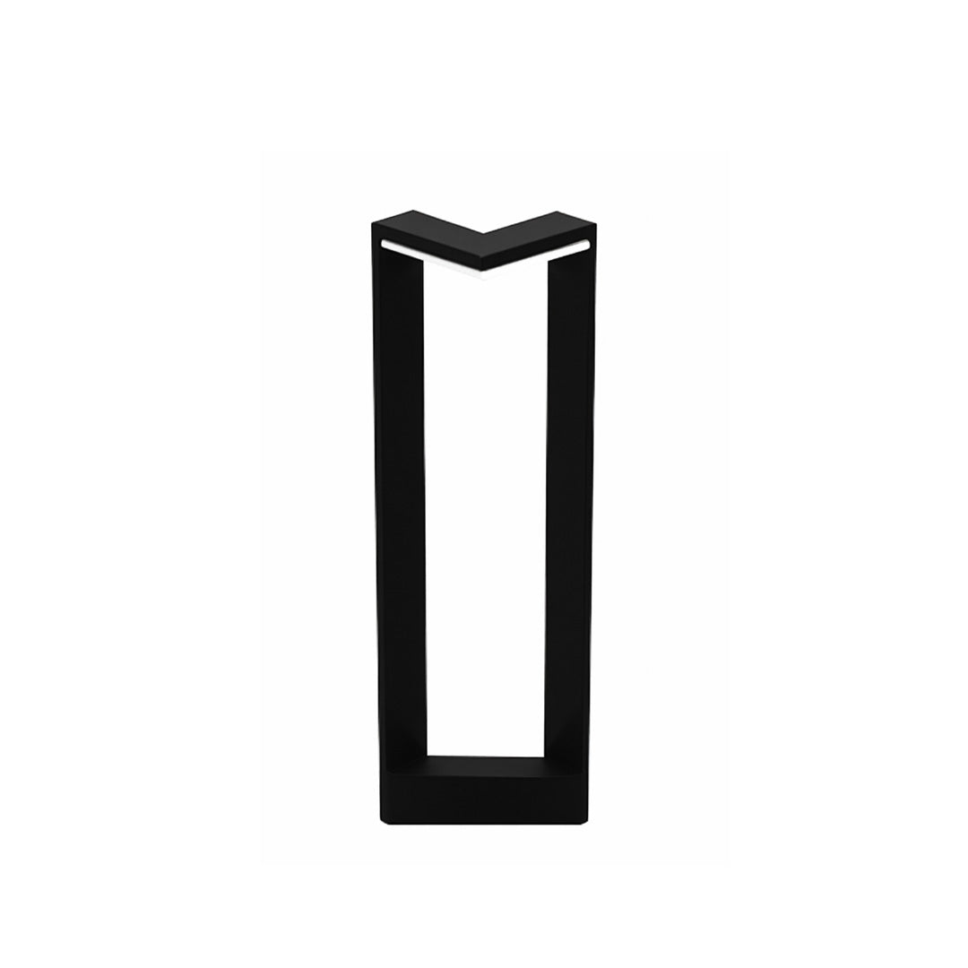 Modern Square LED Bollard Light