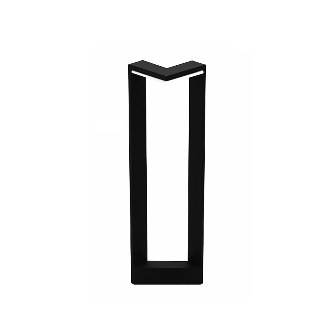 Modern Square LED Bollard Light
