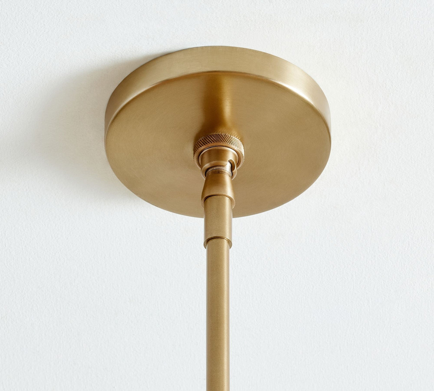 Basden Three Tier Chandelier | Mobile-Inspired 6-Light Brass Pendant