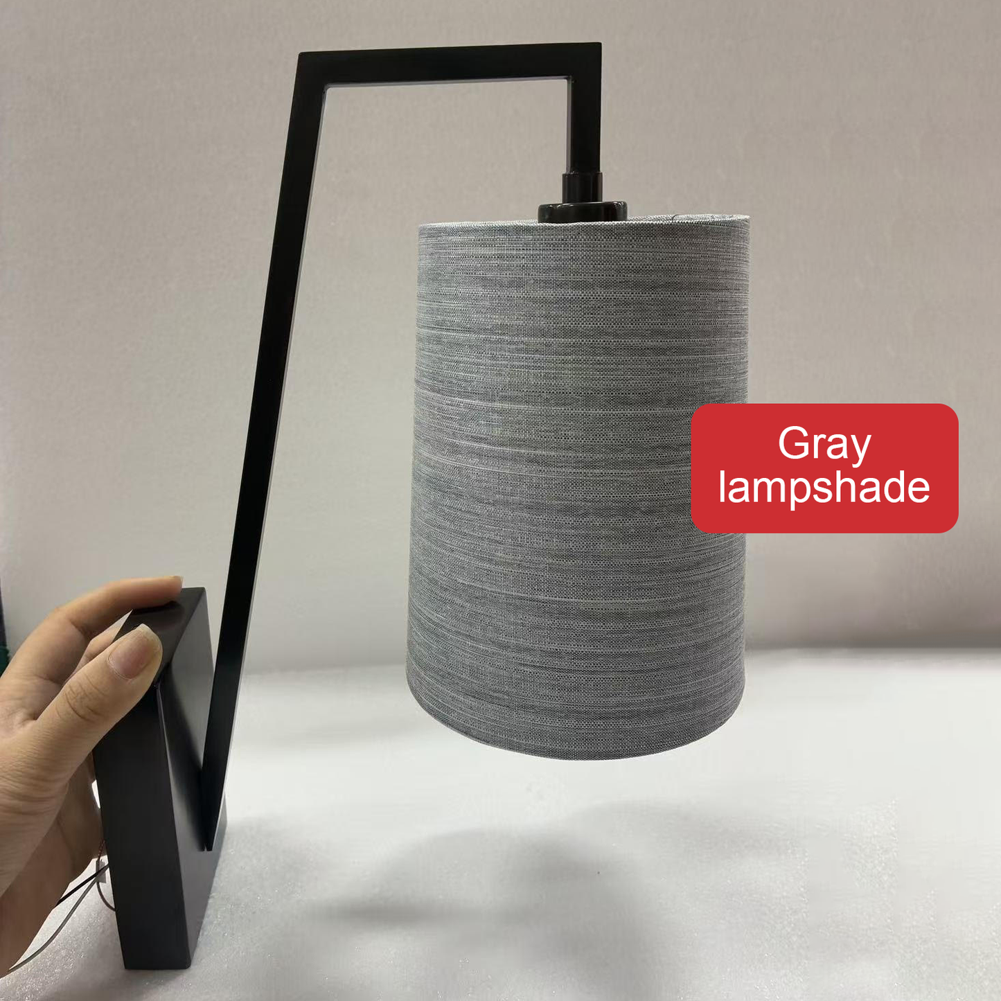 Monty Wall Lamp - Mid-Century Modern Brass & Fabric Sconce | Angled Geometric Wall Light