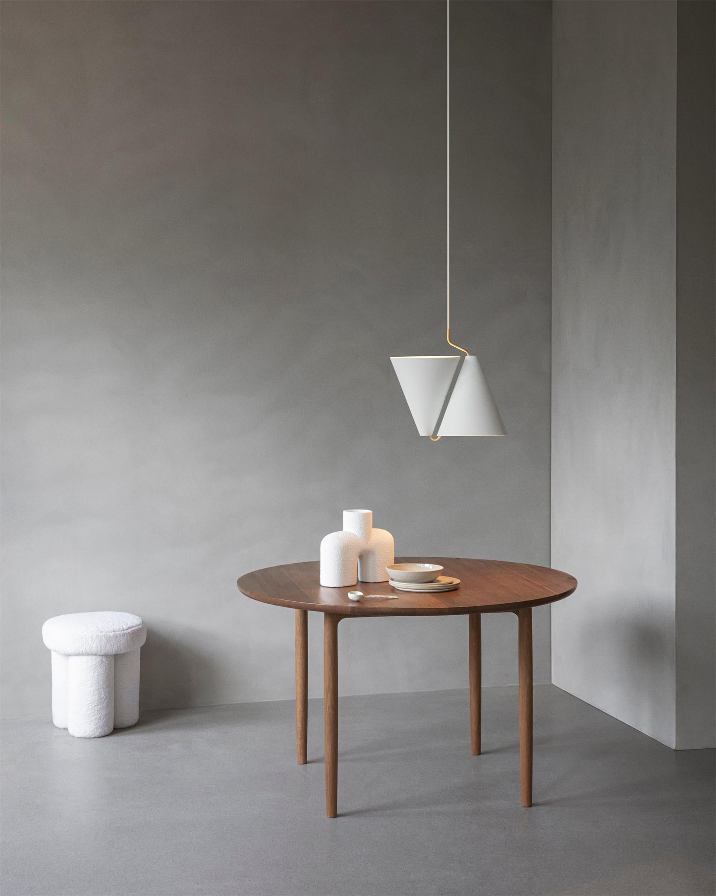 Mosaik Pendant Lamp - Modern Conical Dual-Direction Pendant | Architectural Brass & Metal Light