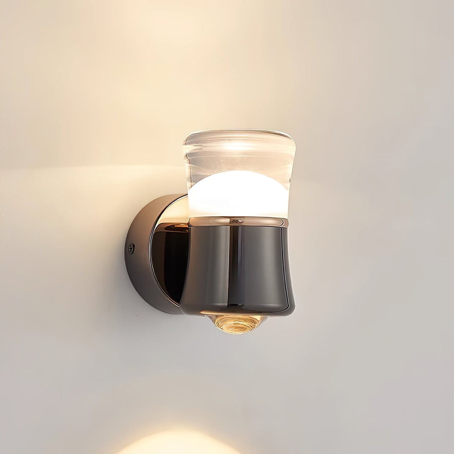 Moxie LED Wall Lamp - Minimalist Circular LED Sconce | Modern Mood & Reading Light
