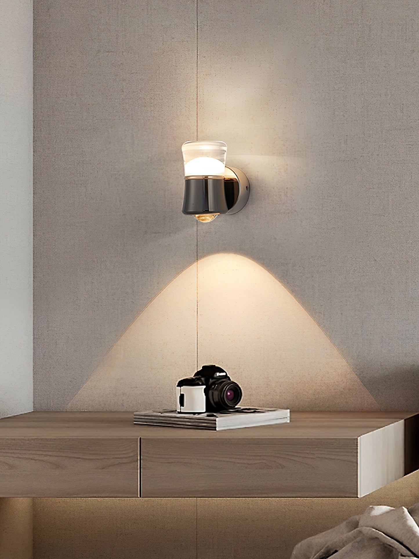 Moxie LED Wall Lamp - Minimalist Circular LED Sconce | Modern Mood & Reading Light