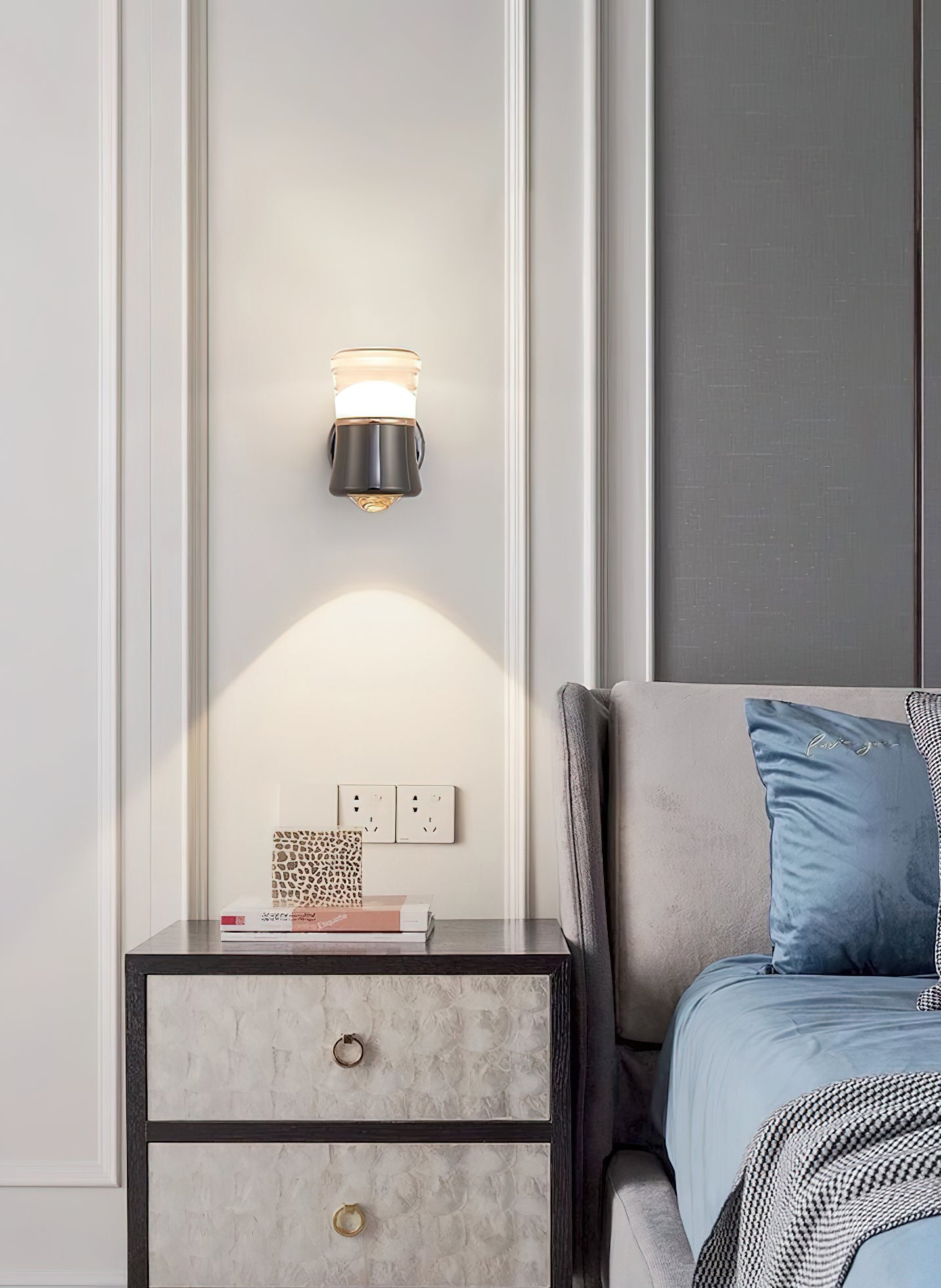 Moxie LED Wall Lamp - Minimalist Circular LED Sconce | Modern Mood & Reading Light